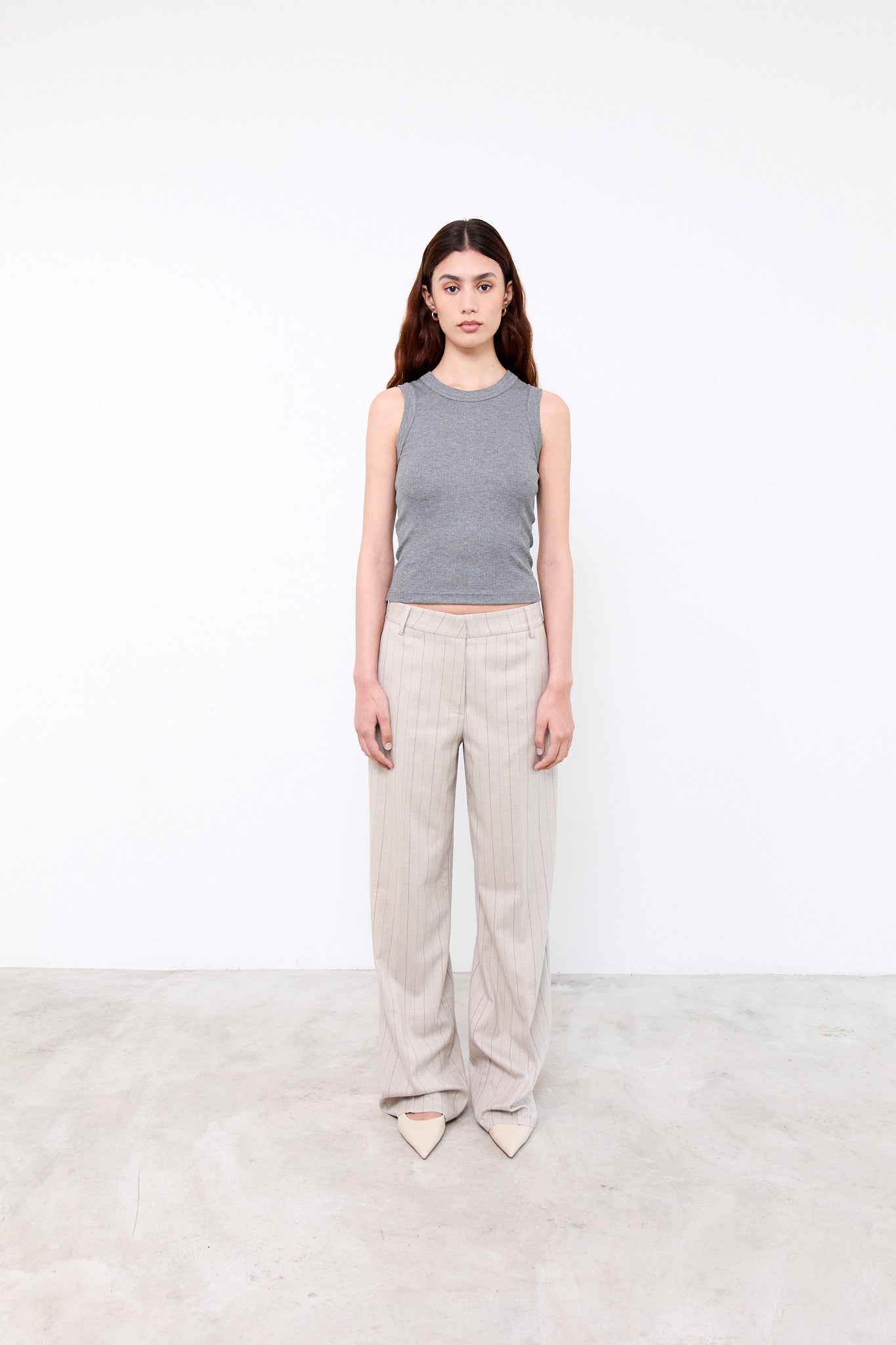 LILLY TOP|Grey