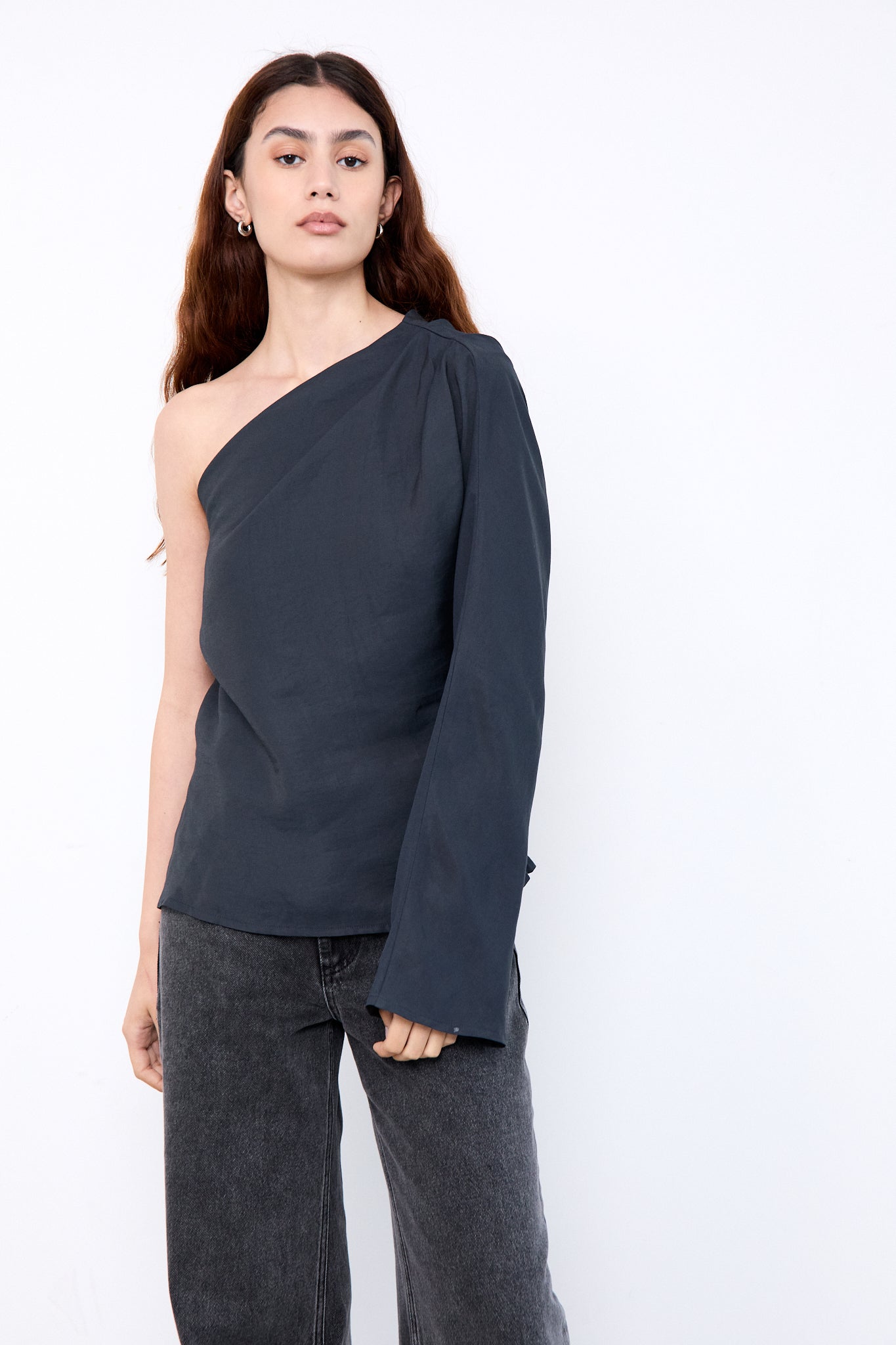 JACQUELINE BLOUSE|Black
