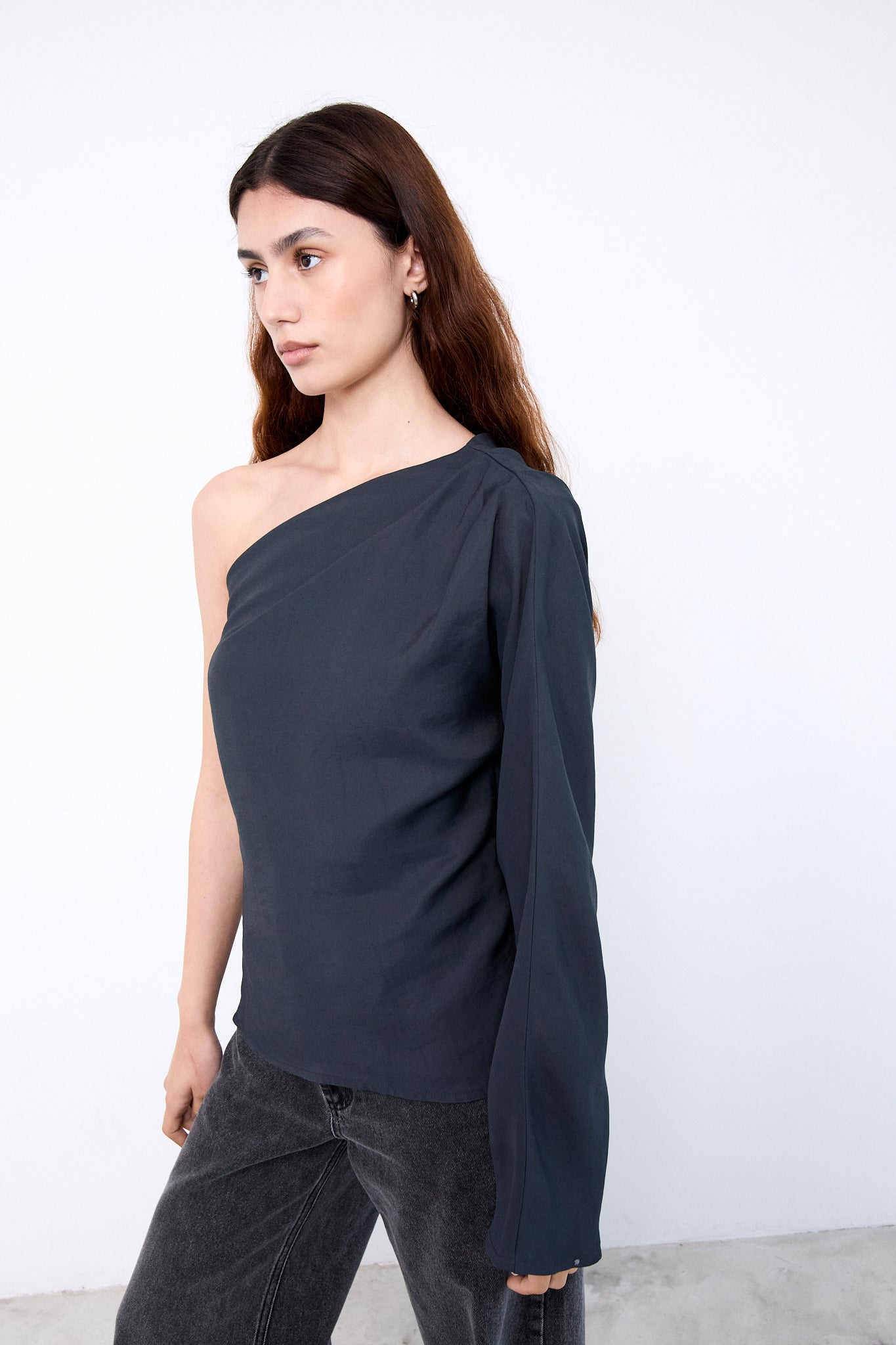 JACQUELINE BLOUSE|Black