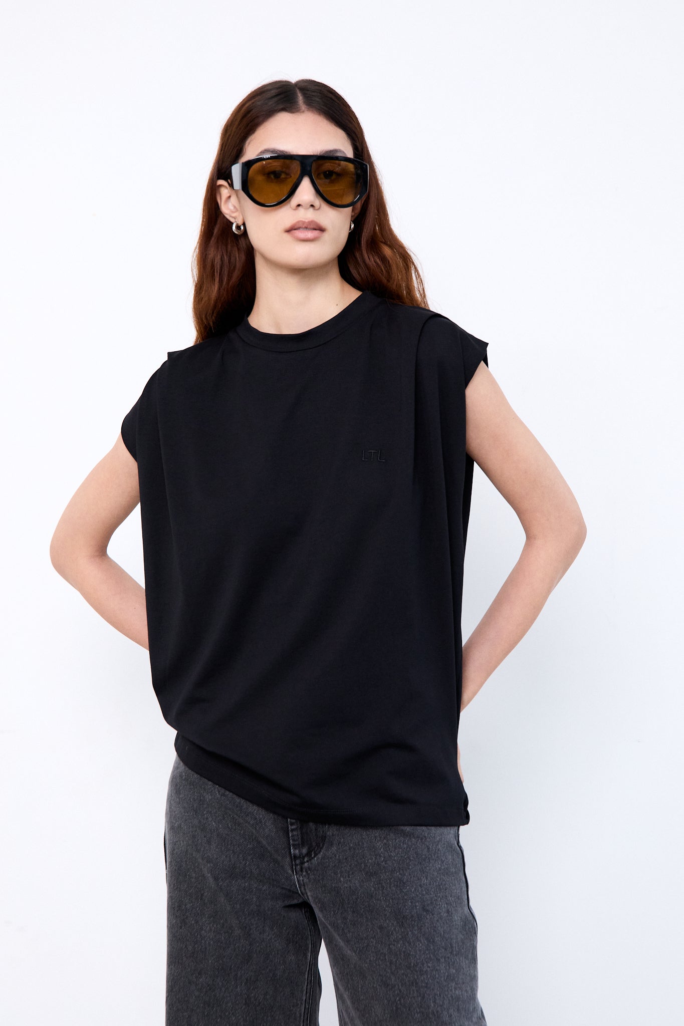 INDIA TOP|Black