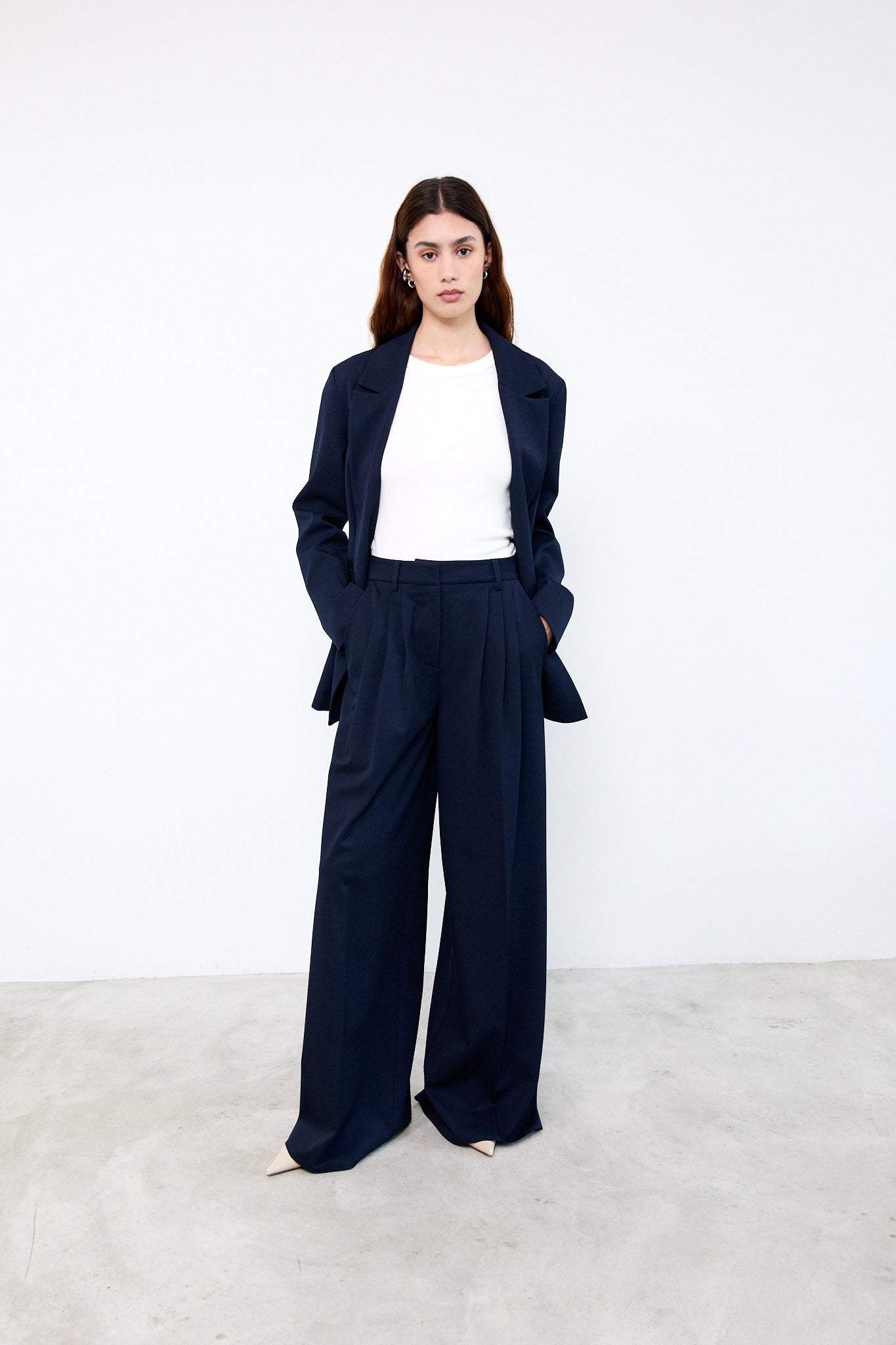 CAMILLE PANTS|Navy