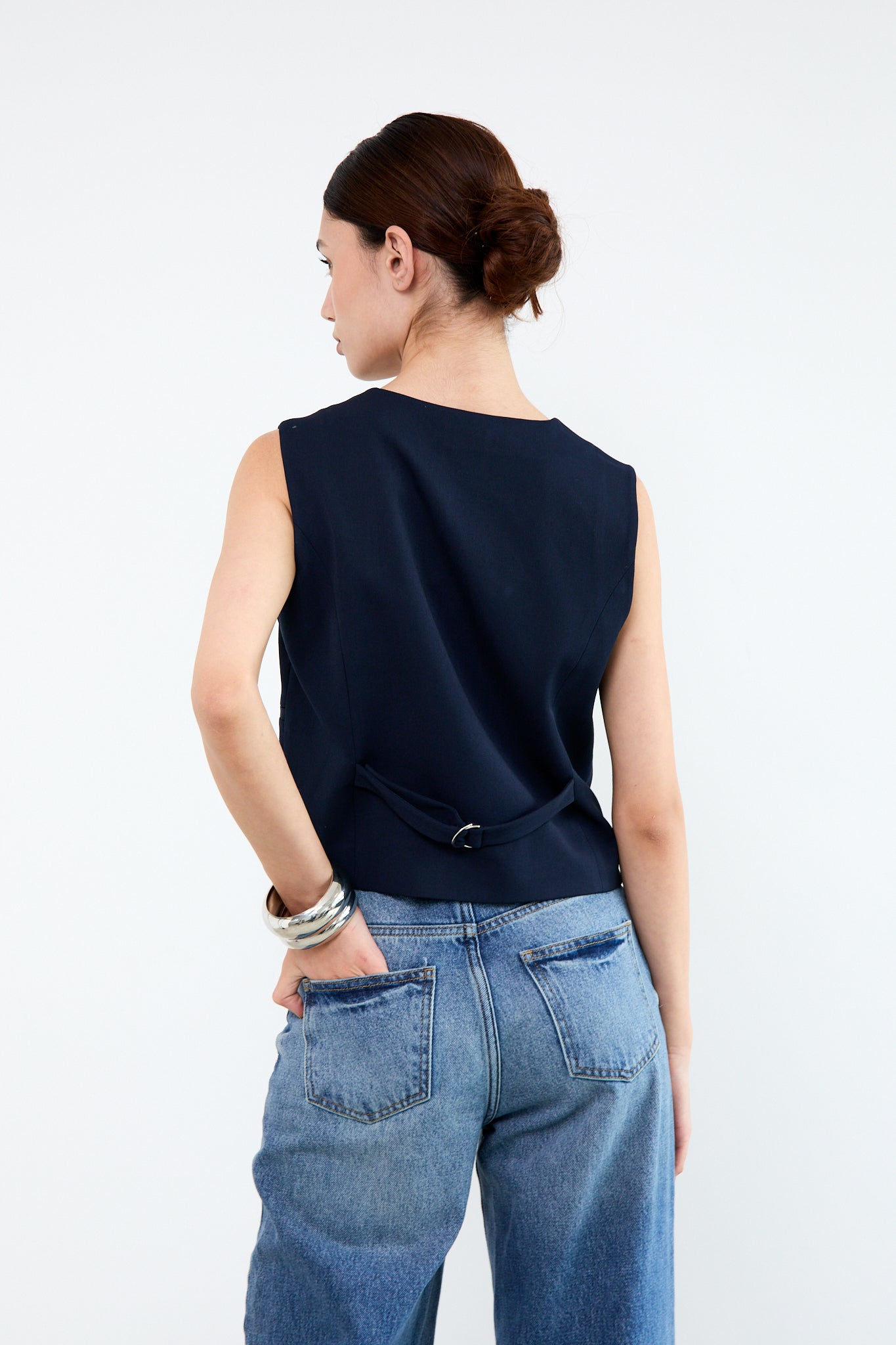HOPE GILET|Navy