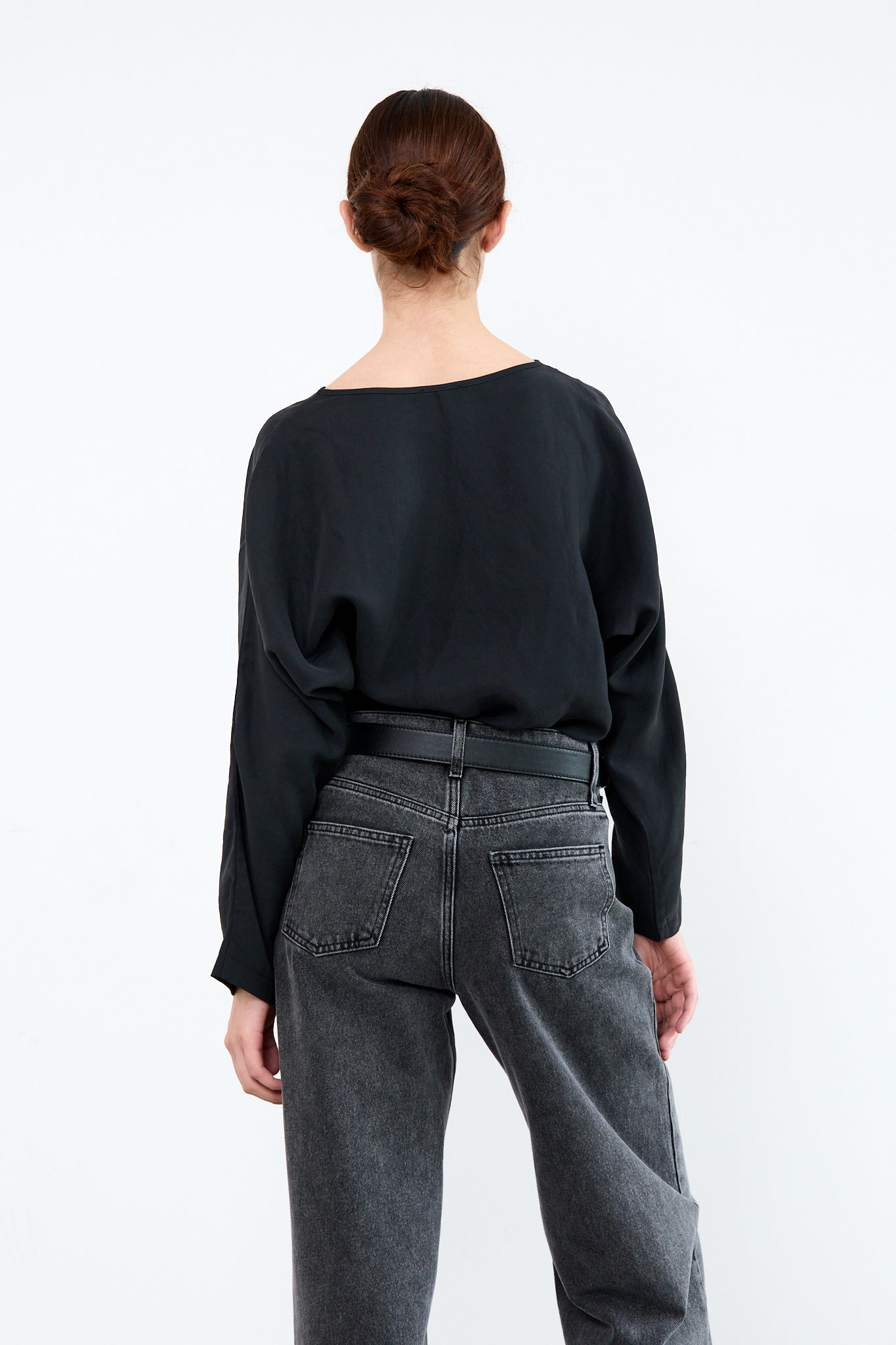 BARBARA BLOUSE|Black