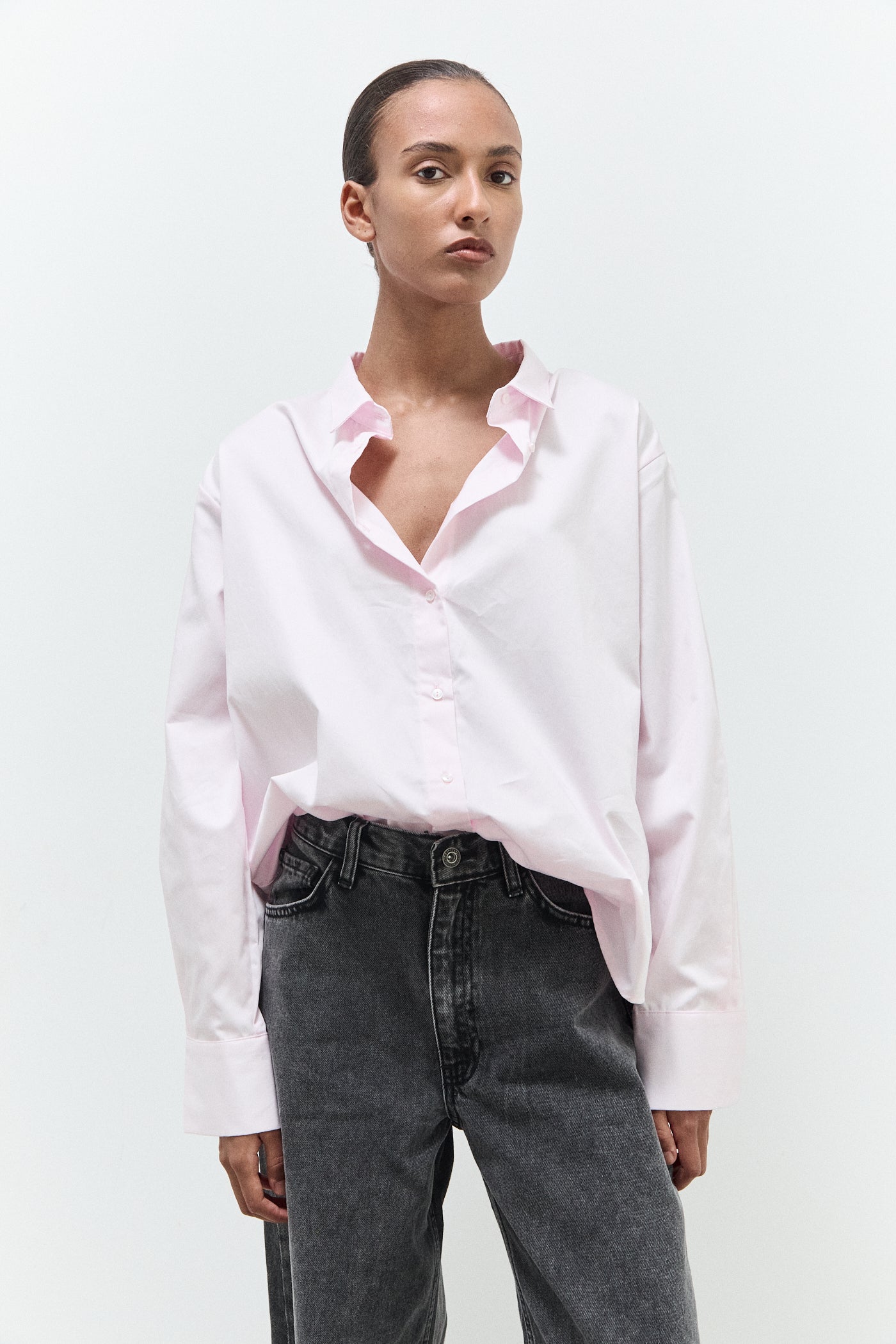 ELLE SHIRT|Soft Pink