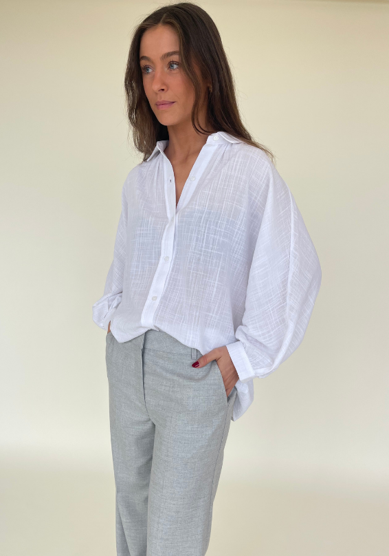 MEL BLOUSE | WHITE