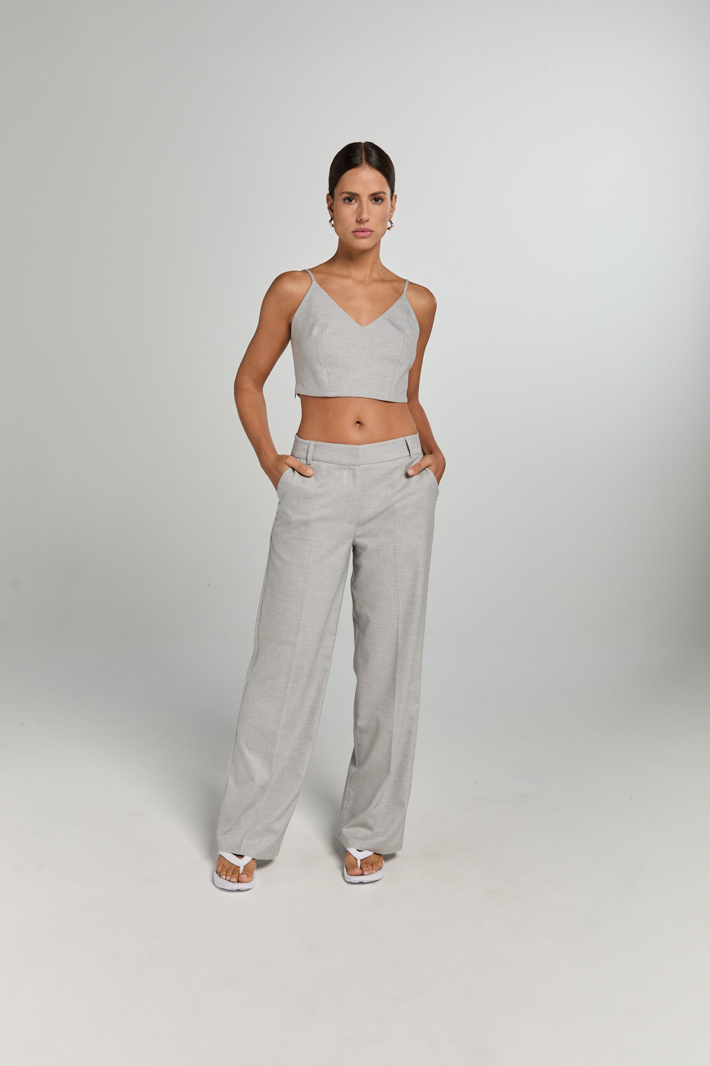 POPPY PANTS | LIGHT GREY