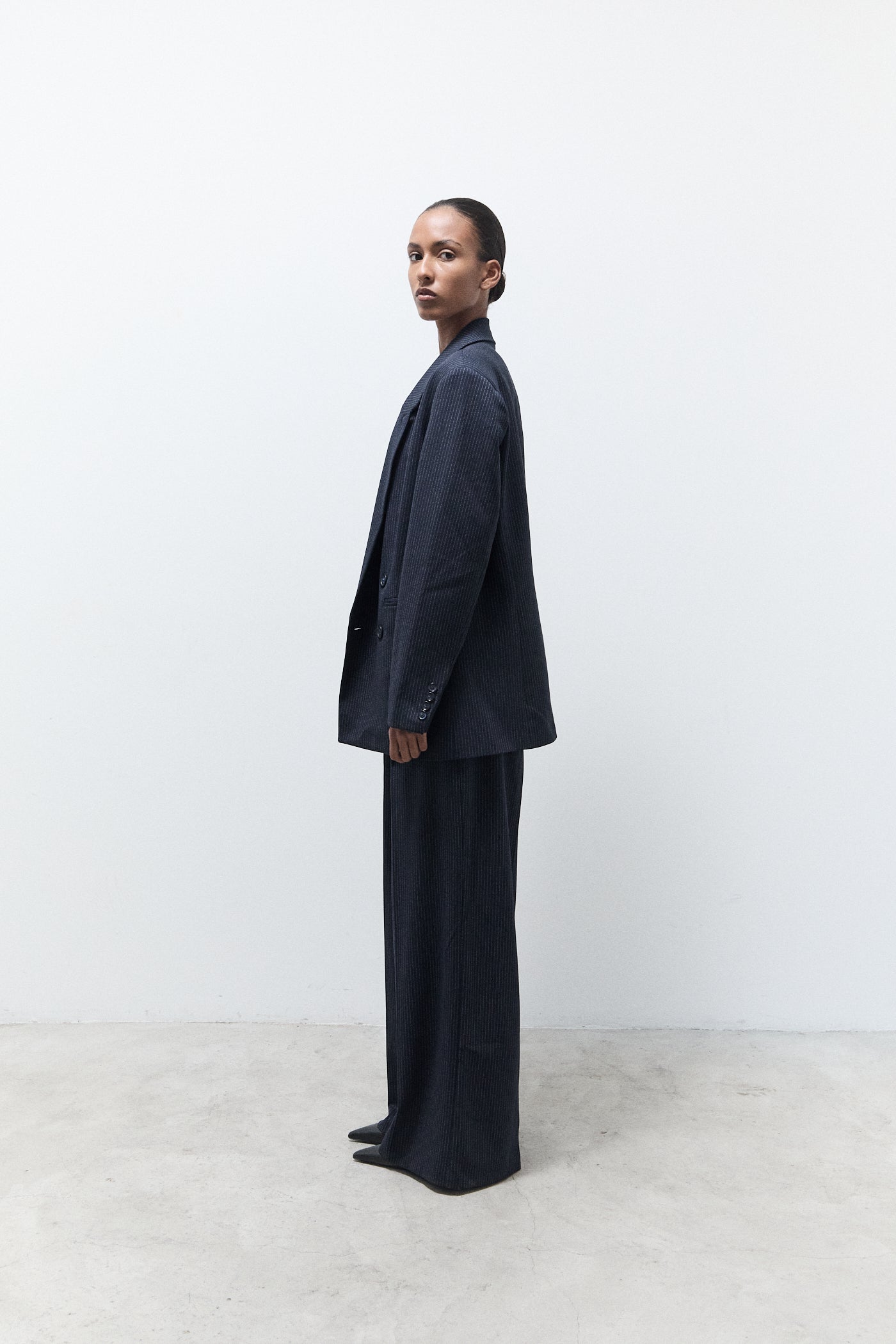 INDY BLAZER | MARINE PINSTRIPE