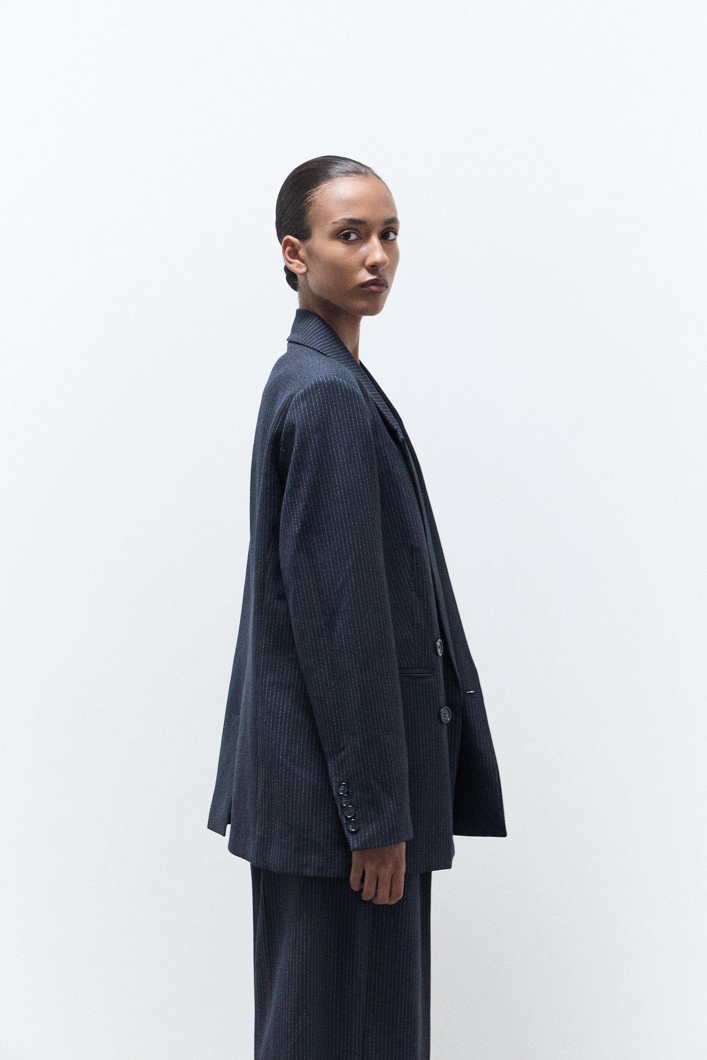 INDY BLAZER | MARINE PINSTRIPE