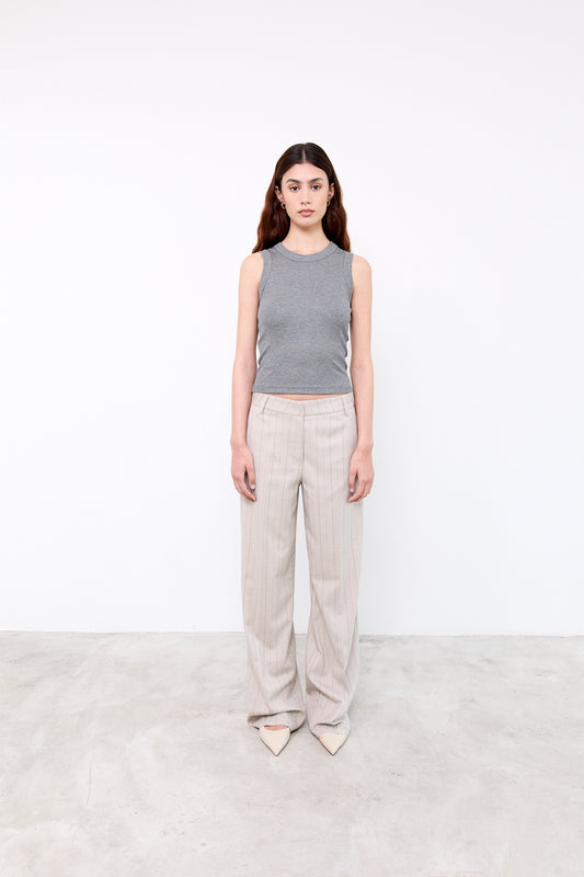 LILLY TOP|Grey