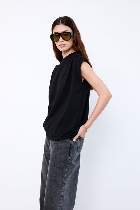 INDIA TOP|Black