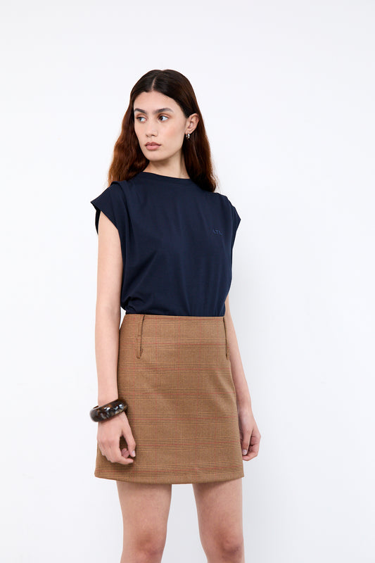 MAGGIE SKIRT|Camel