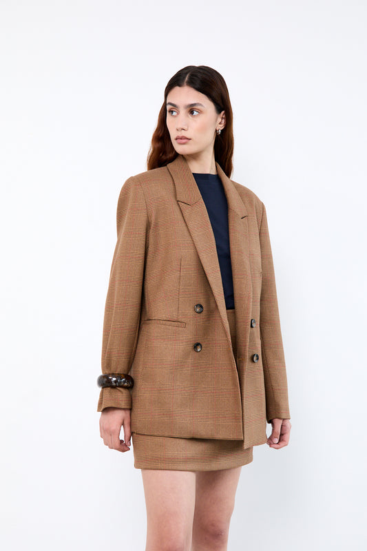 MAGGIE SKIRT|Camel