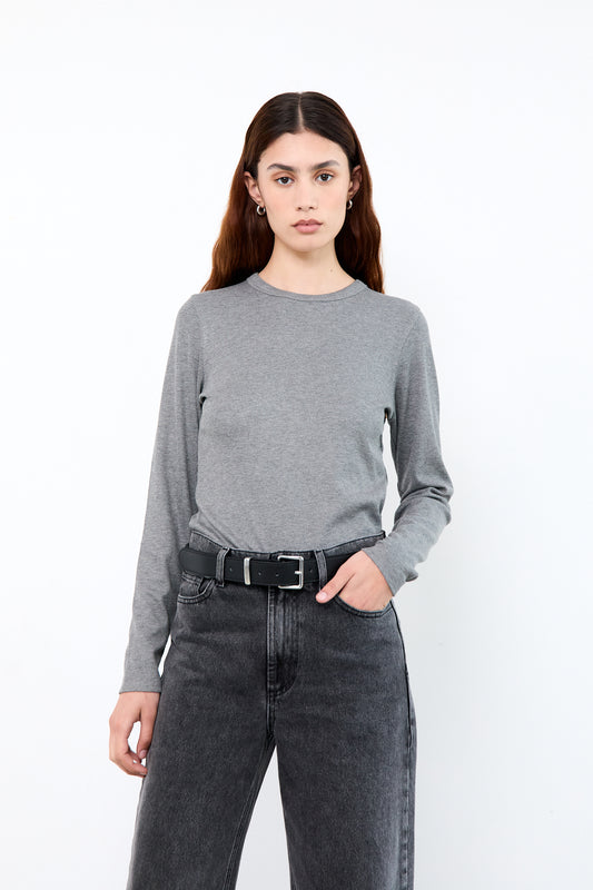 EMILIA T-SHIRT|Grey