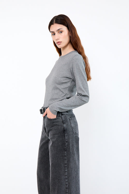 EMILIA T-SHIRT|Grey