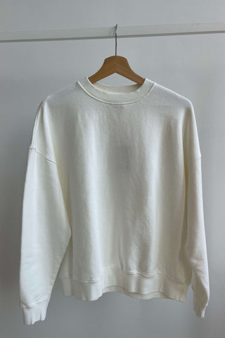 A white sweatshirt 