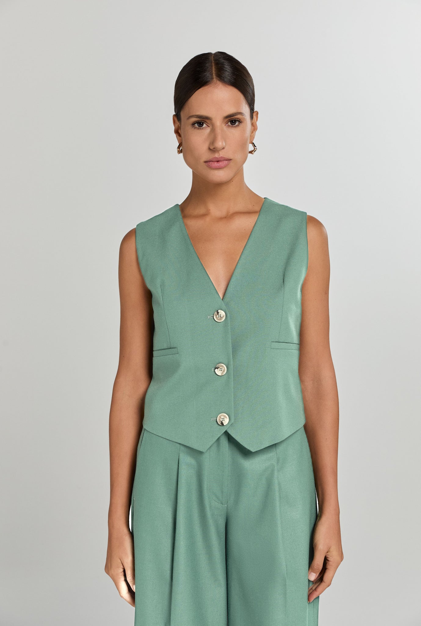 HOPE GILET | SOFT GREEN