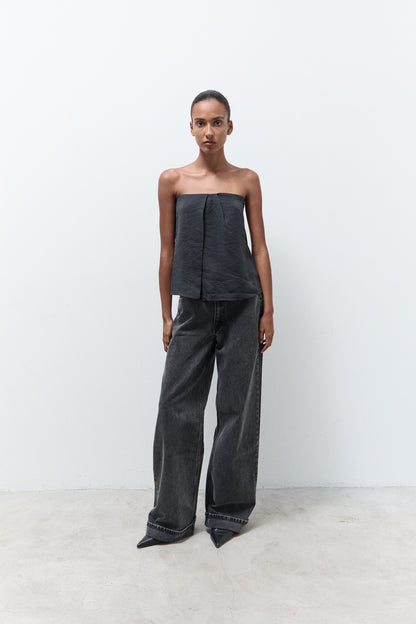 SALMA TOP|Black