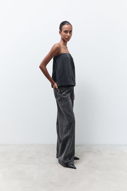 SALMA TOP|Black