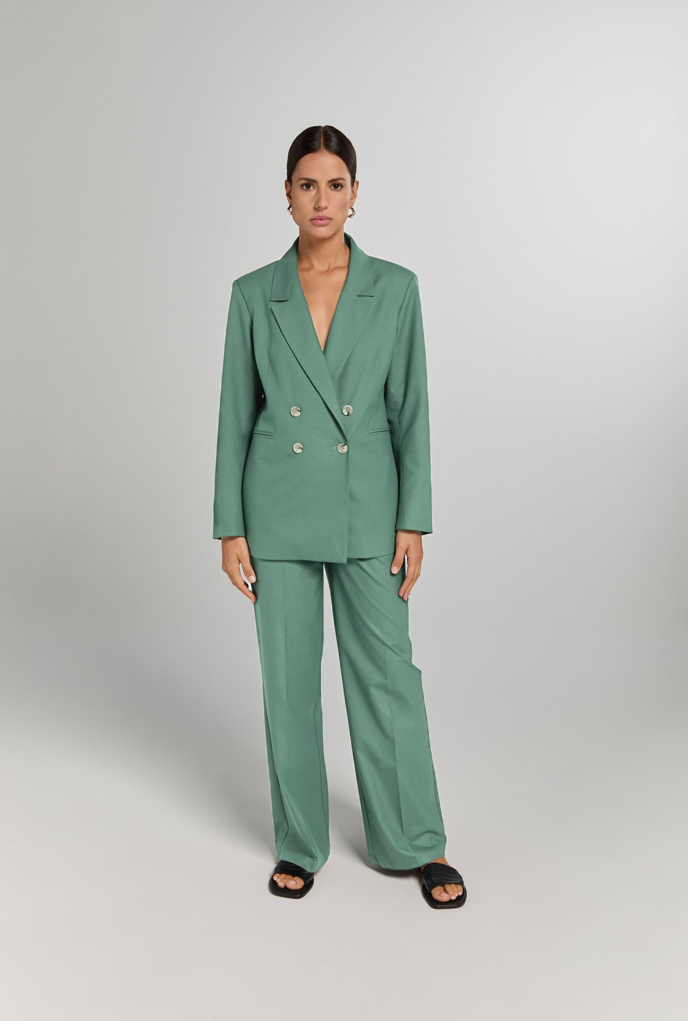 INDY BLAZER | SOFT GREEN