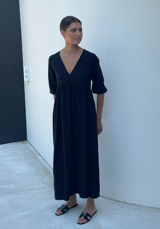 ULAN DRESS|BLACK