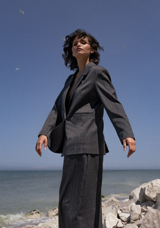 INDY BLAZER GREY|archive