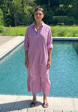 MIA DRESS|MID PURPLE|ARCHIVE