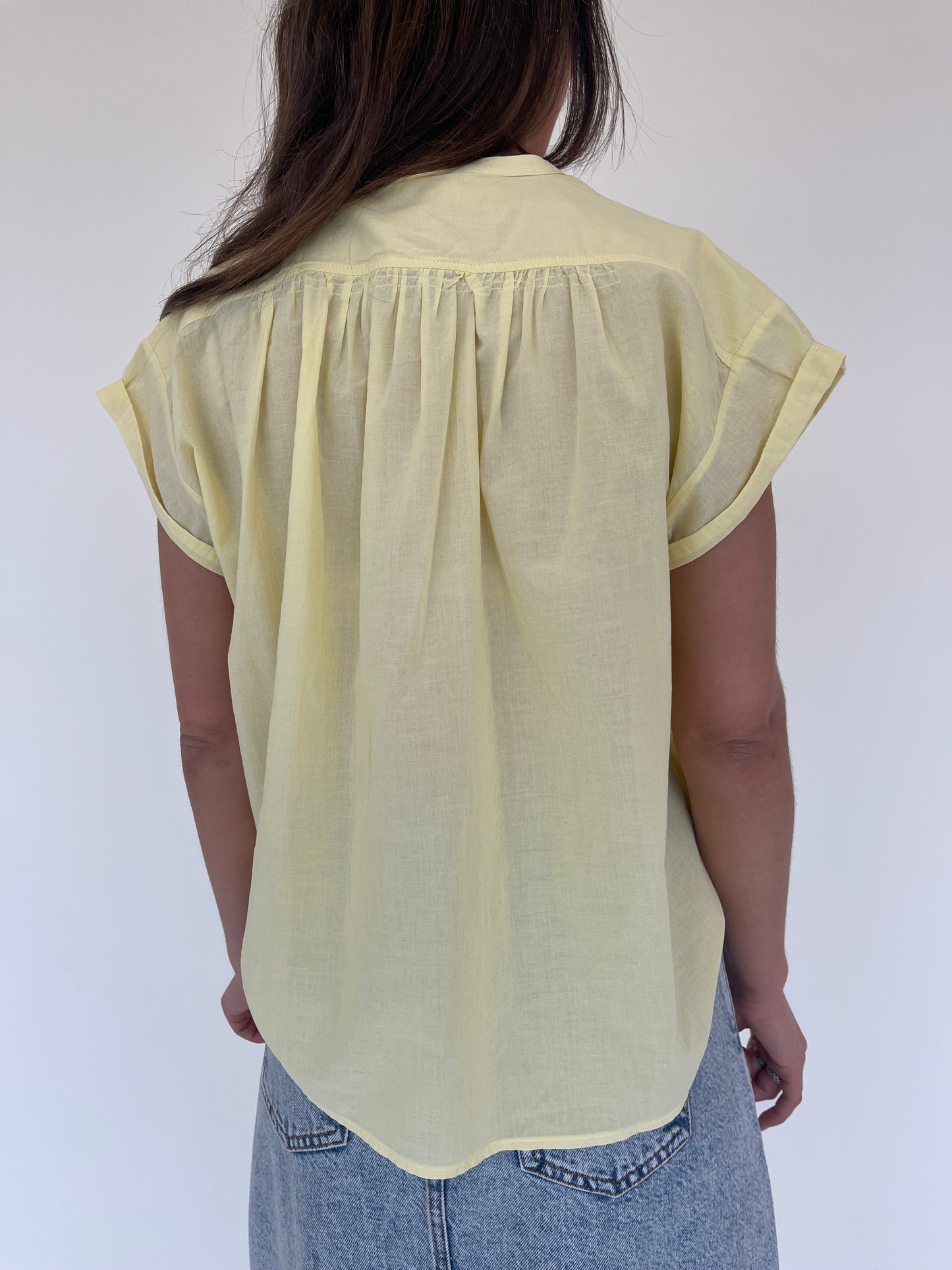 YULIA BLOUSE | LEMON