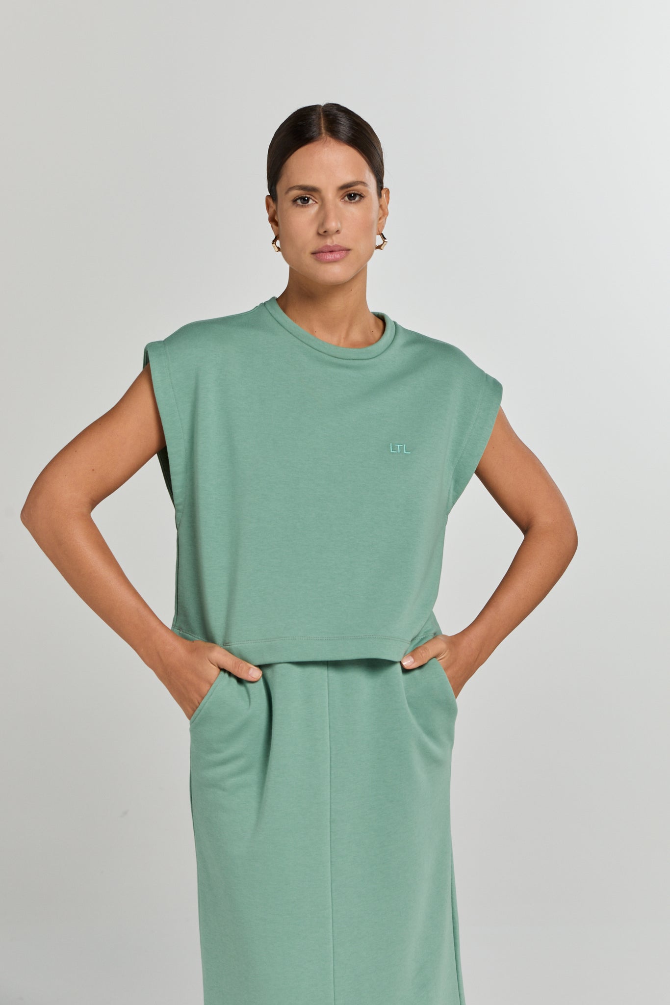 SOPHIA top Soft green