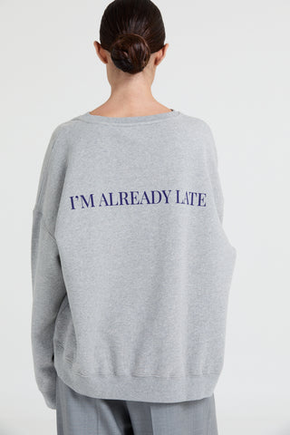 COOPER SWEATER 'Already late'