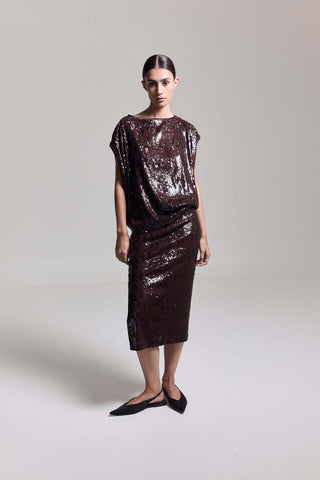 GEORGIA SKIRT | Sequins