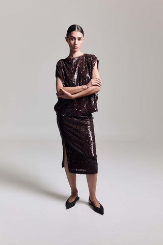 GEORGIA SKIRT | Sequins