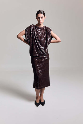 GEORGIA SKIRT | Sequins