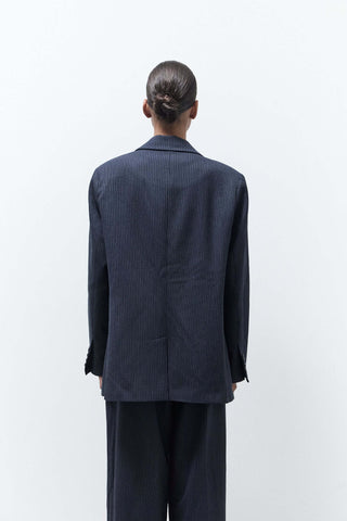 INDY BLAZER | MARINE PINSTRIPE