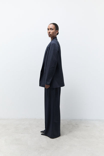 INDY BLAZER | MARINE PINSTRIPE