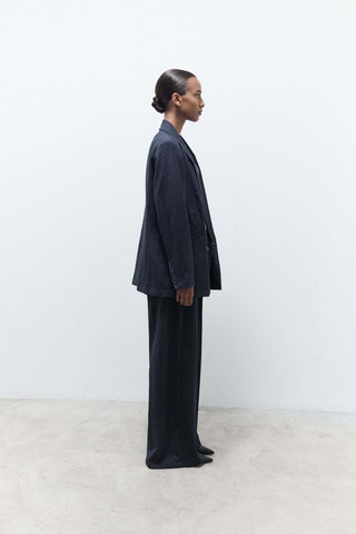 INDY BLAZER | MARINE PINSTRIPE