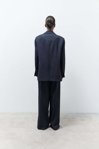 INDY BLAZER | MARINE PINSTRIPE