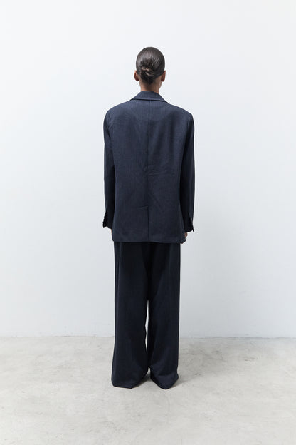 INDY BLAZER | MARINE PINSTRIPE