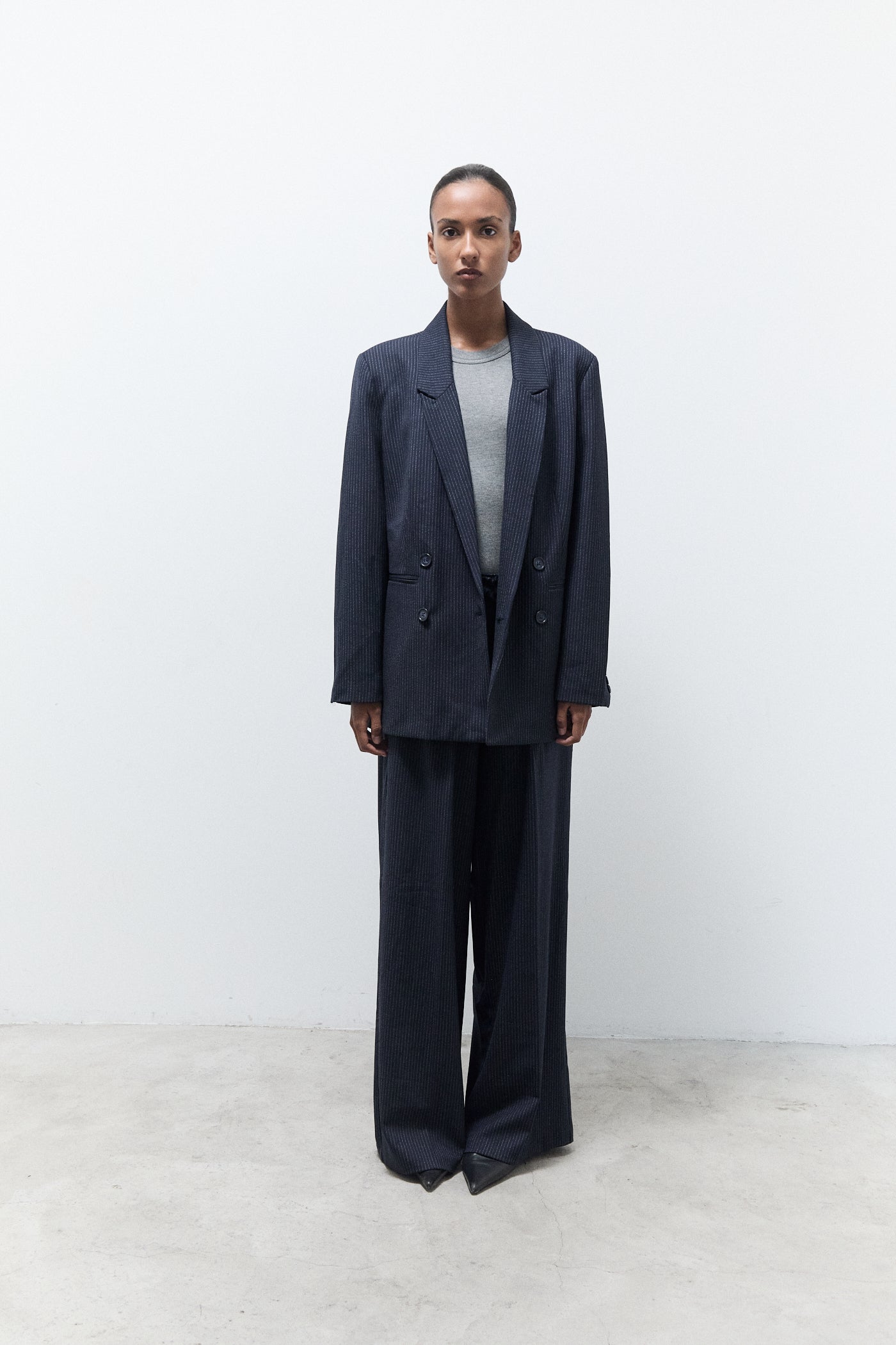 INDY BLAZER | MARINE PINSTRIPE