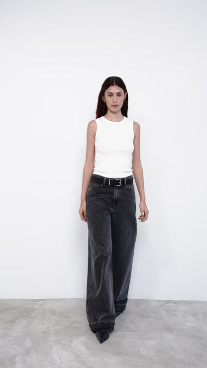 LILLY TOP|Ecru